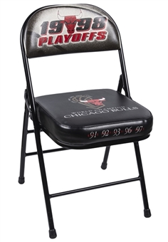 1998 Chicago Bulls NBA Championship Authentic Courtside Chair - LE 719/750